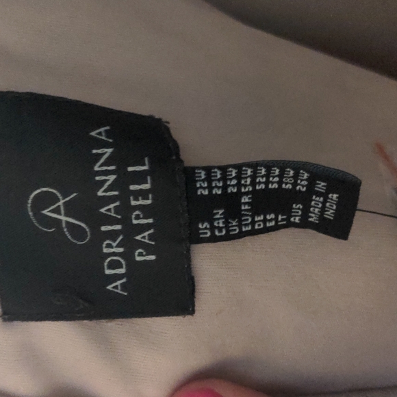 BRAND NEW WITH TAGS Adrianna Papell Beaded Mesh Dress - Picture 6 of 12